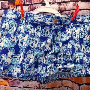 Lily Pulitzer elephant shorts